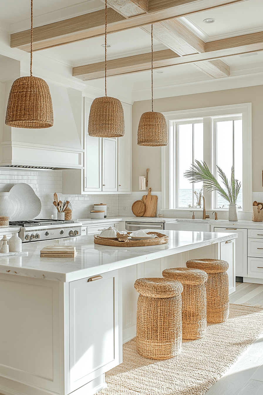 26 Seaside Kitchen Ideas for a Fresh Coastal Cooking Space