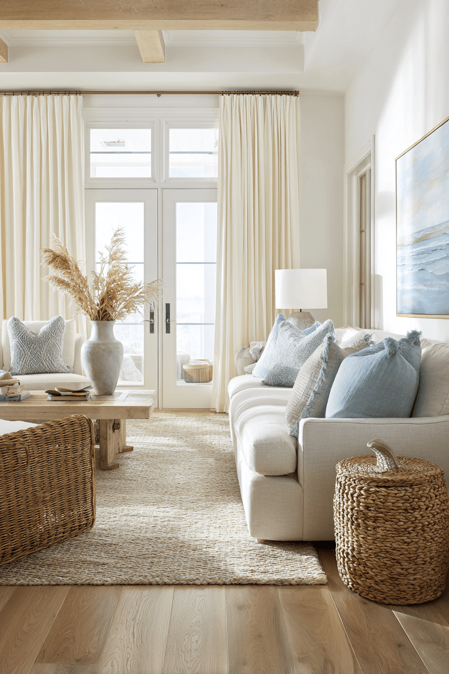 26 Beachy Home Decor Ideas for a Relaxed Coastal Atmosphere