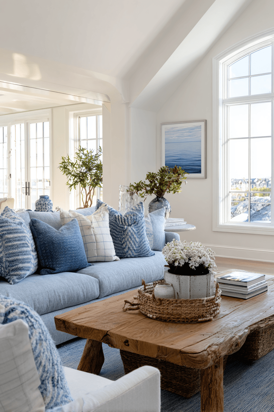 26 Seaside Living Room Ideas for a Relaxed Coastal Vibe
