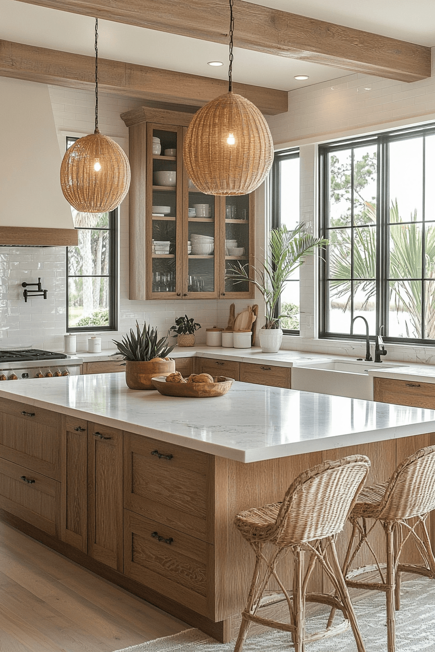26 Seaside Kitchen Ideas for a Fresh Coastal Cooking Space