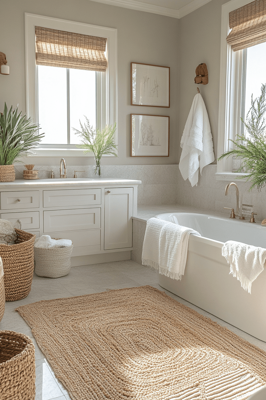 26 Seaside Bathroom Ideas for a Spa-Like Coastal Escape
