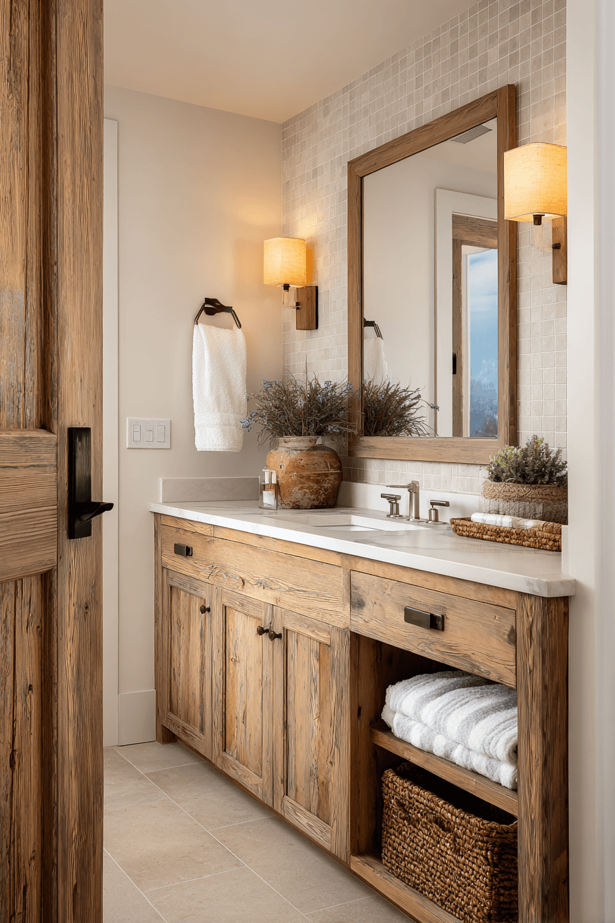 26 Beachy Bathroom Ideas That Create a Spa-Like Coastal Escape