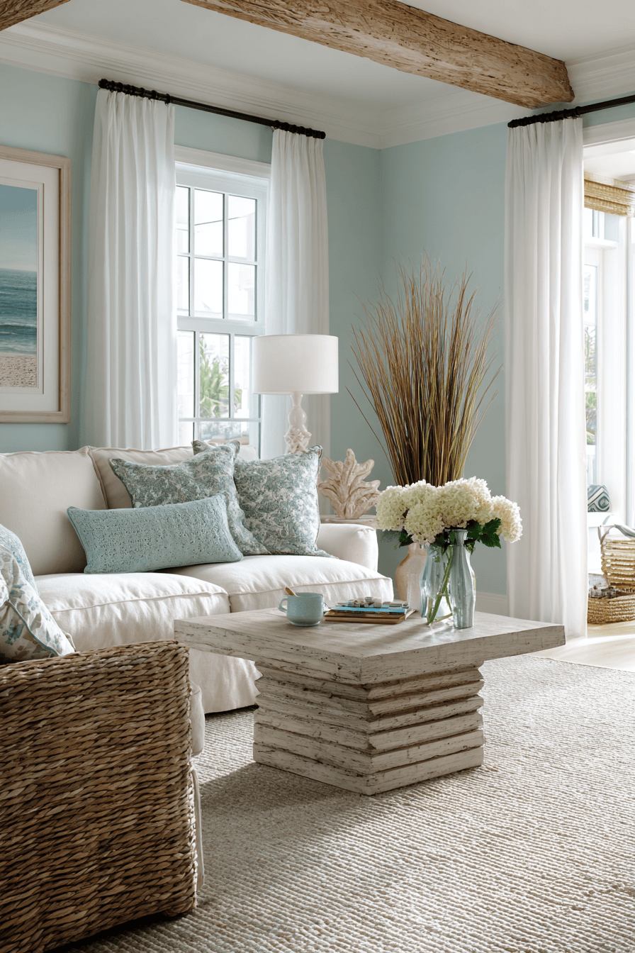 26 Beachy Home Decor Ideas for a Relaxed Coastal Atmosphere