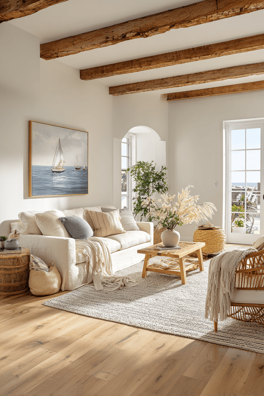 26 Seaside Living Room Ideas for a Relaxed Coastal Vibe