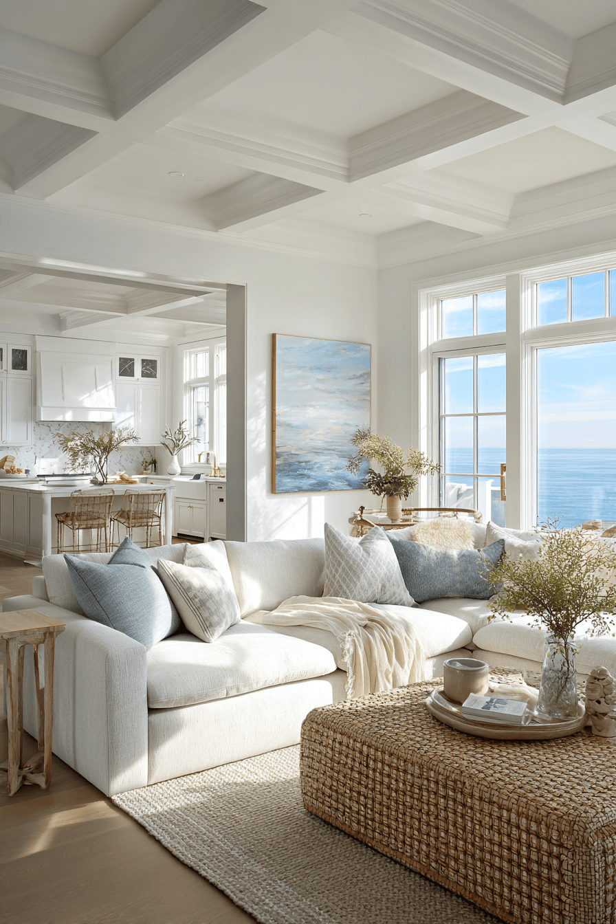 26 Seaside Living Room Ideas for a Relaxed Coastal Vibe
