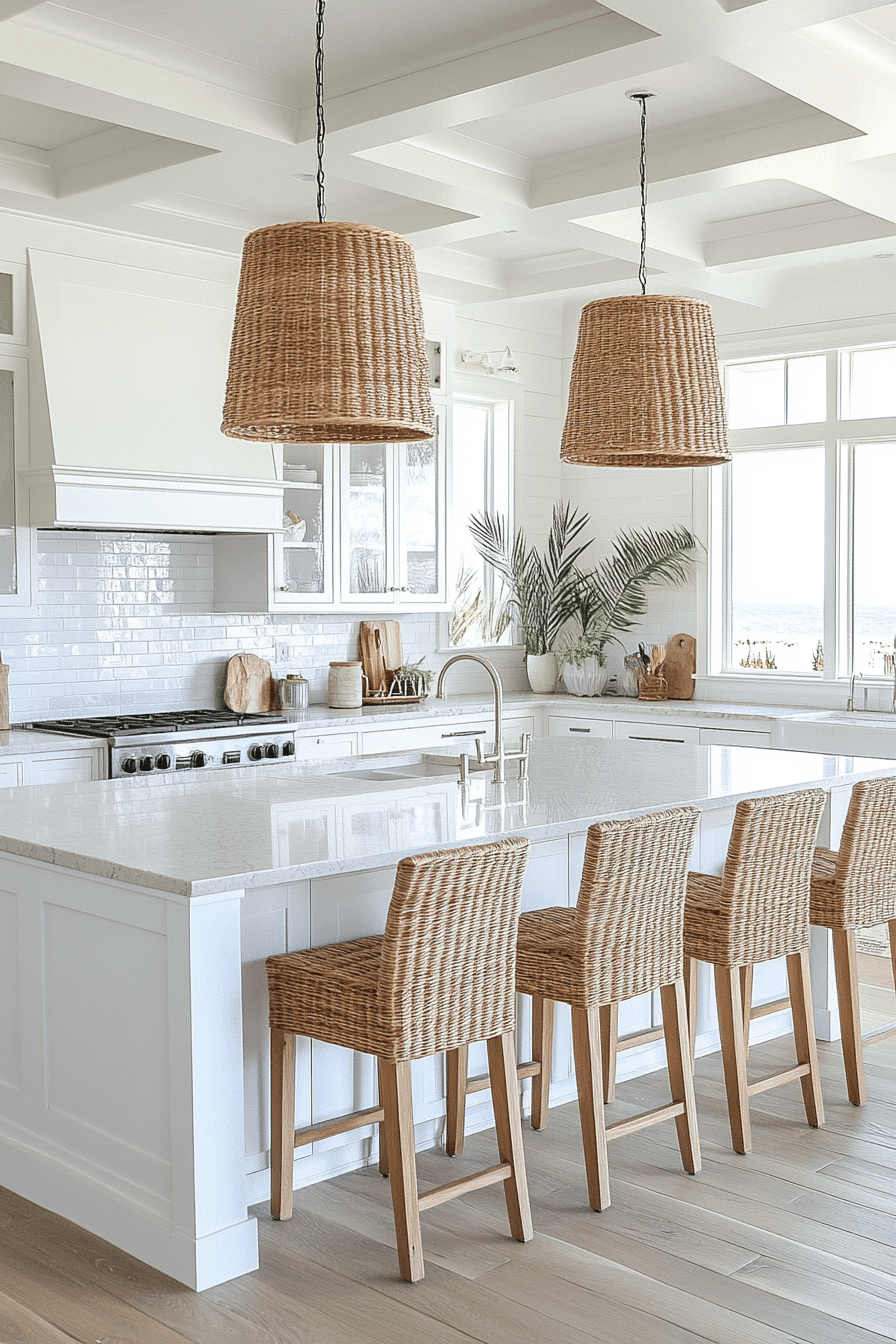 26 Seaside Kitchen Ideas for a Fresh Coastal Cooking Space