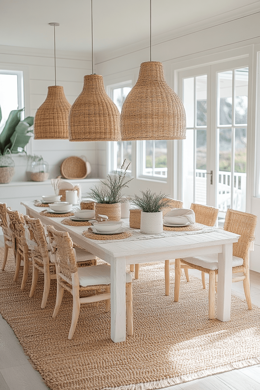 26 Beachy Dining Room Ideas for a Seaside Gathering Space