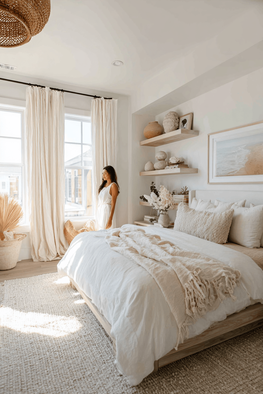 26 Beachy Boho Bedroom Ideas for a Dreamy Coastal Retreat