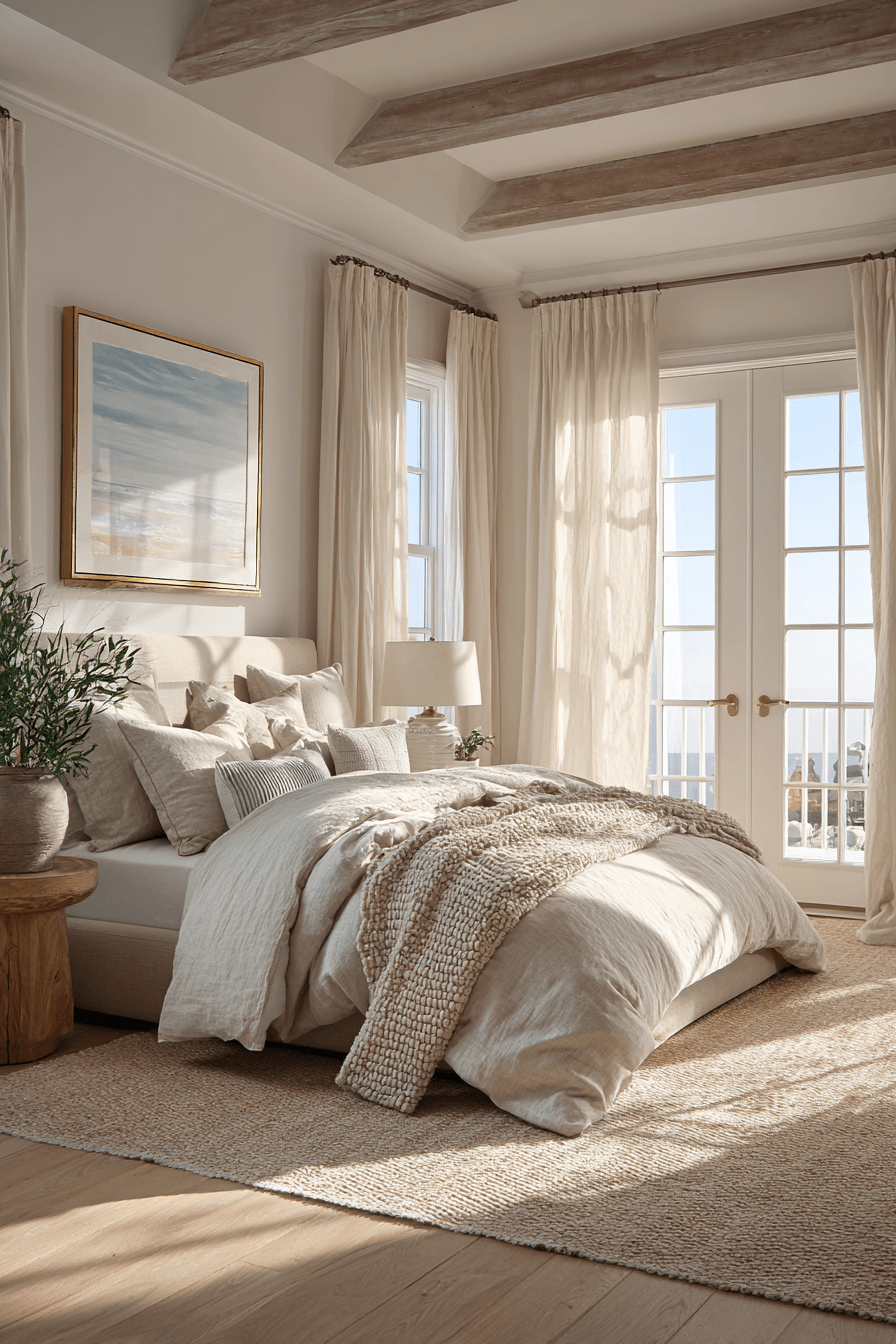 26 Seaside Bedroom Ideas for a Peaceful Coastal Retreat