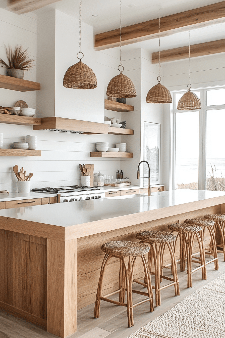 26 Seaside Kitchen Ideas for a Fresh Coastal Cooking Space