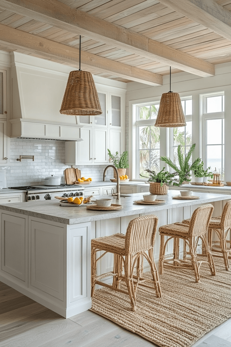 26 Seaside Kitchen Ideas for a Fresh Coastal Cooking Space