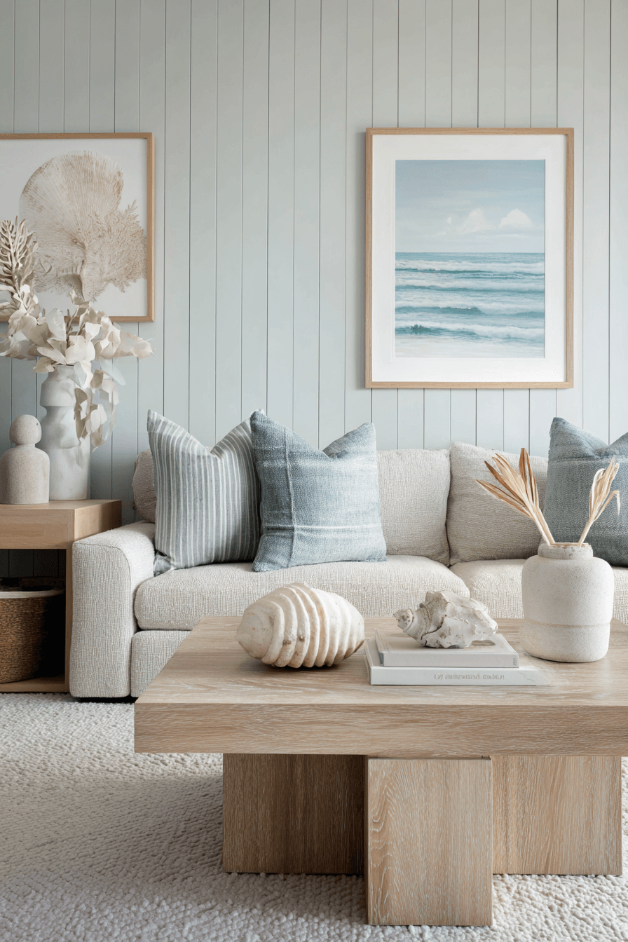 26 Beachy Living Room Ideas for a Relaxed Coastal Vibe