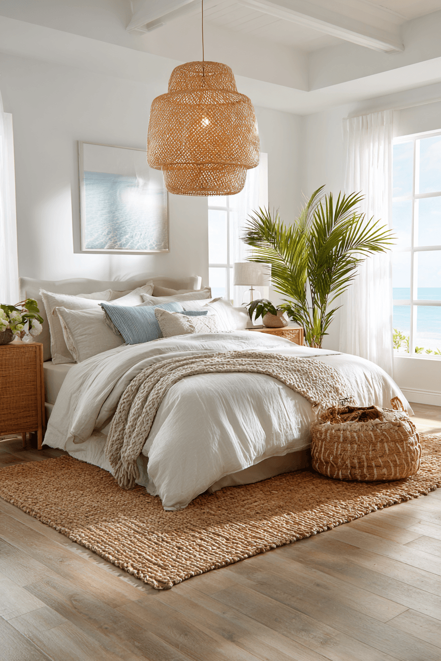 26 Seaside Bedroom Ideas for a Peaceful Coastal Retreat