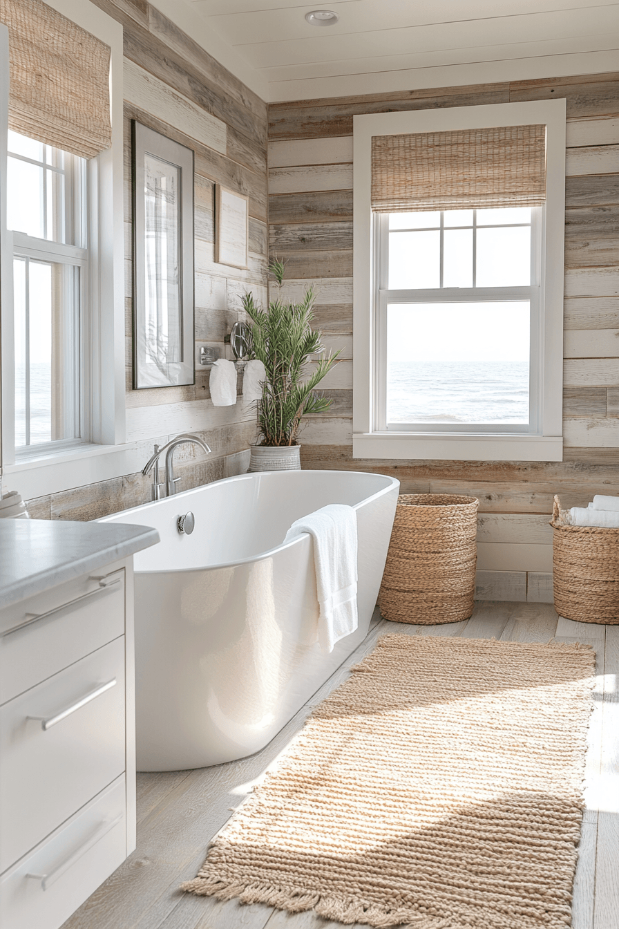 26 Seaside Bathroom Ideas for a Spa-Like Coastal Escape