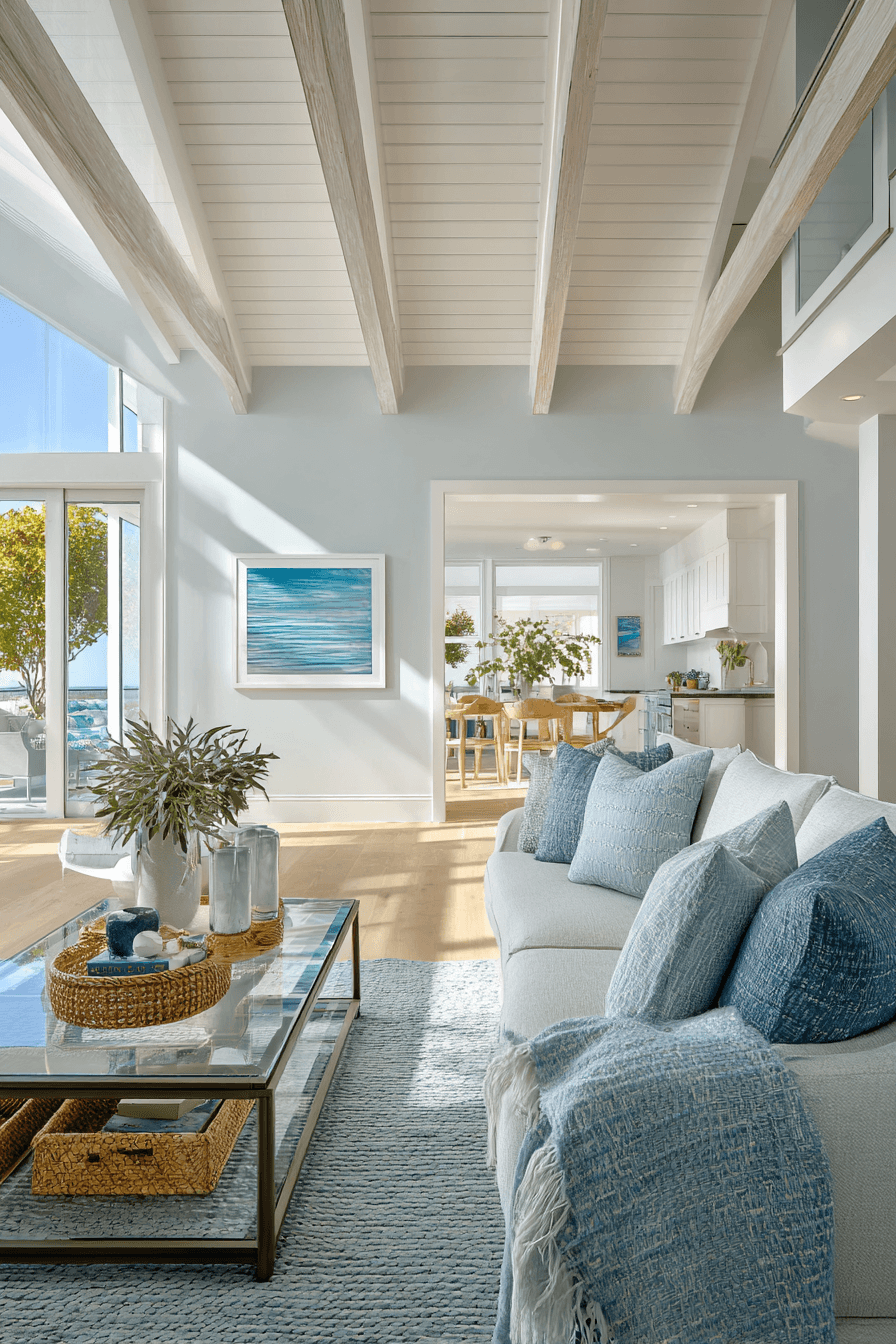 26 Seaside Living Room Ideas for a Relaxed Coastal Vibe