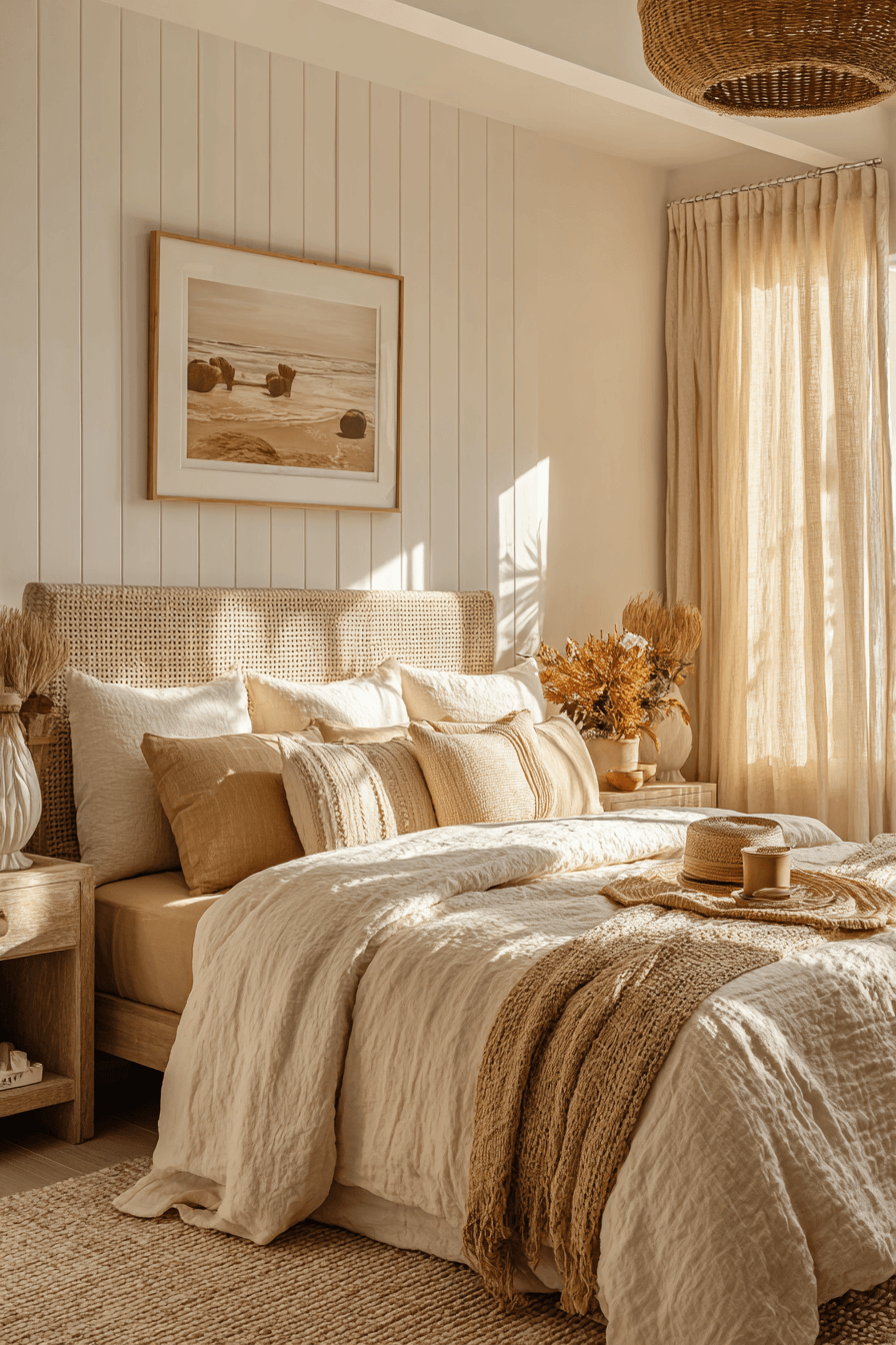 26 Beachy Bedroom Ideas That Will Transport You to the Coast