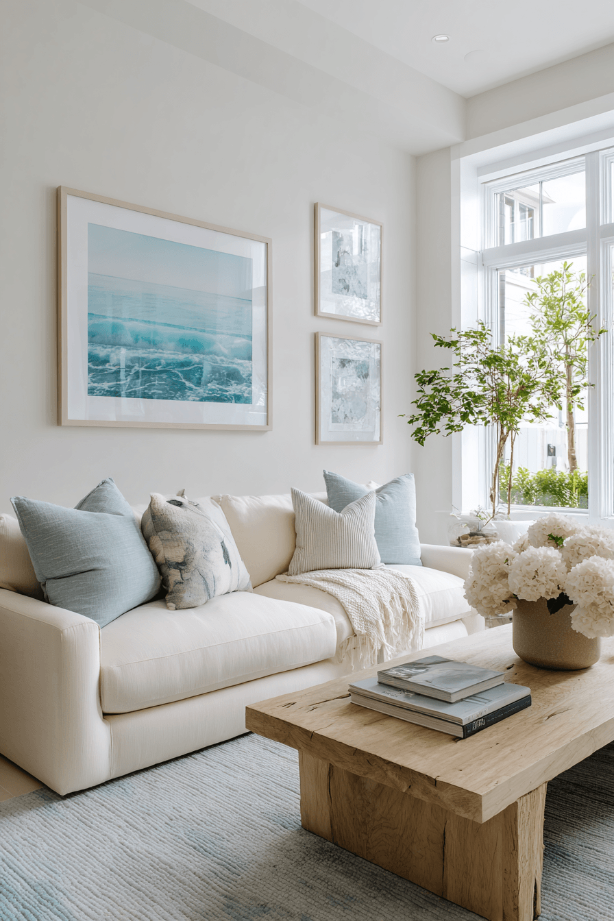 26 Beachy Living Room Ideas for a Relaxed Coastal Vibe