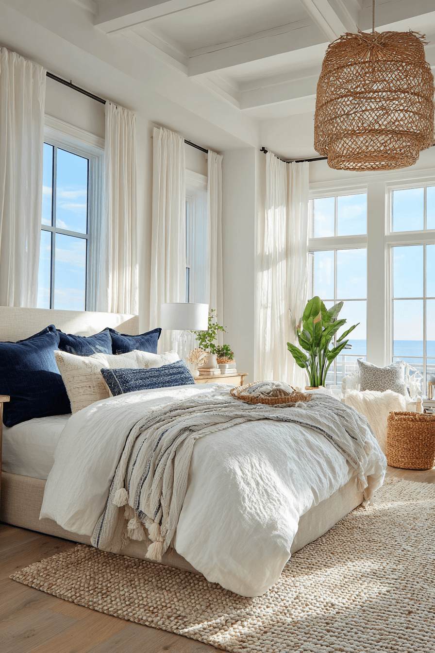 26 Seaside Bedroom Ideas for a Peaceful Coastal Retreat