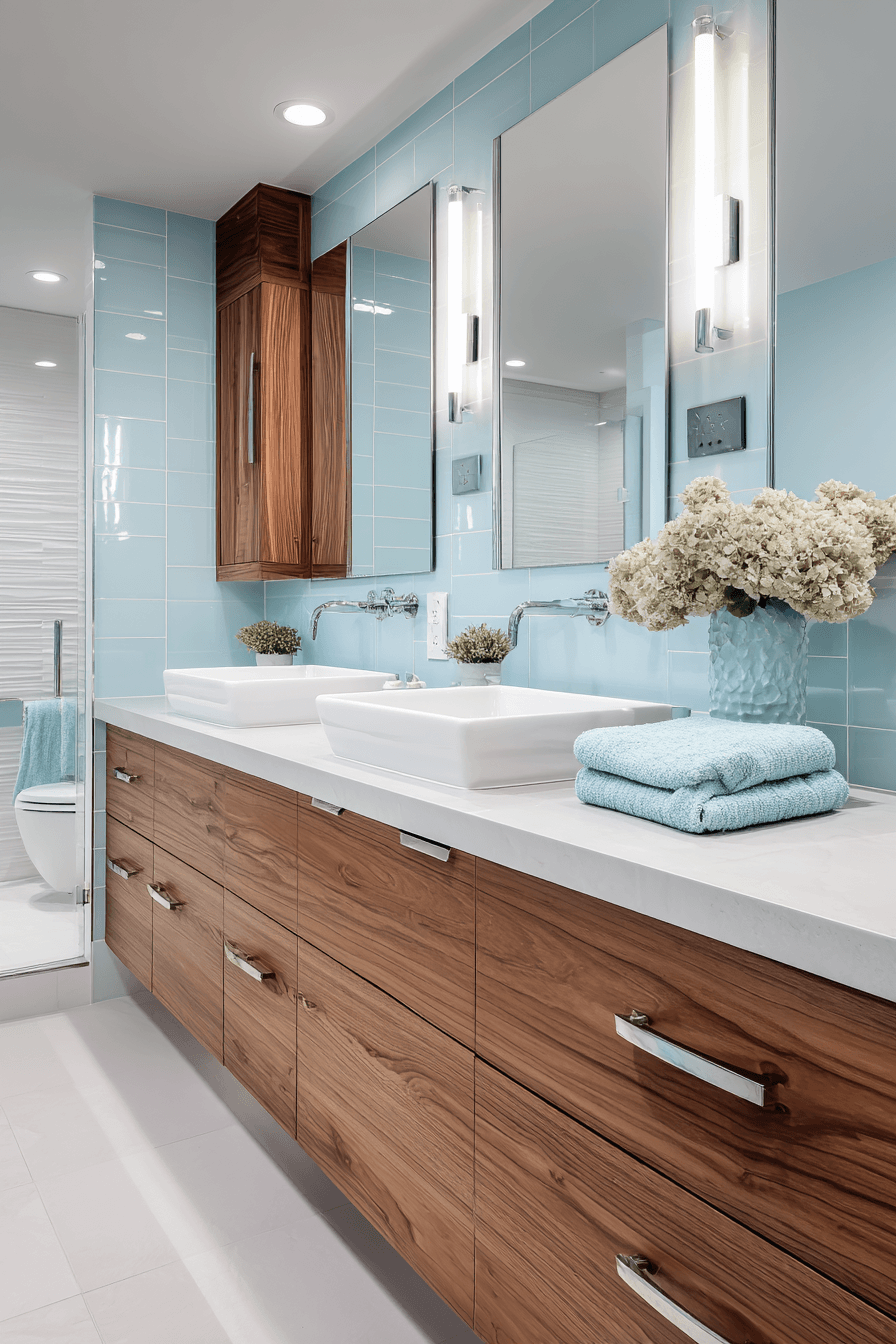 26 Beachy Bathroom Ideas That Create a Spa-Like Coastal Escape