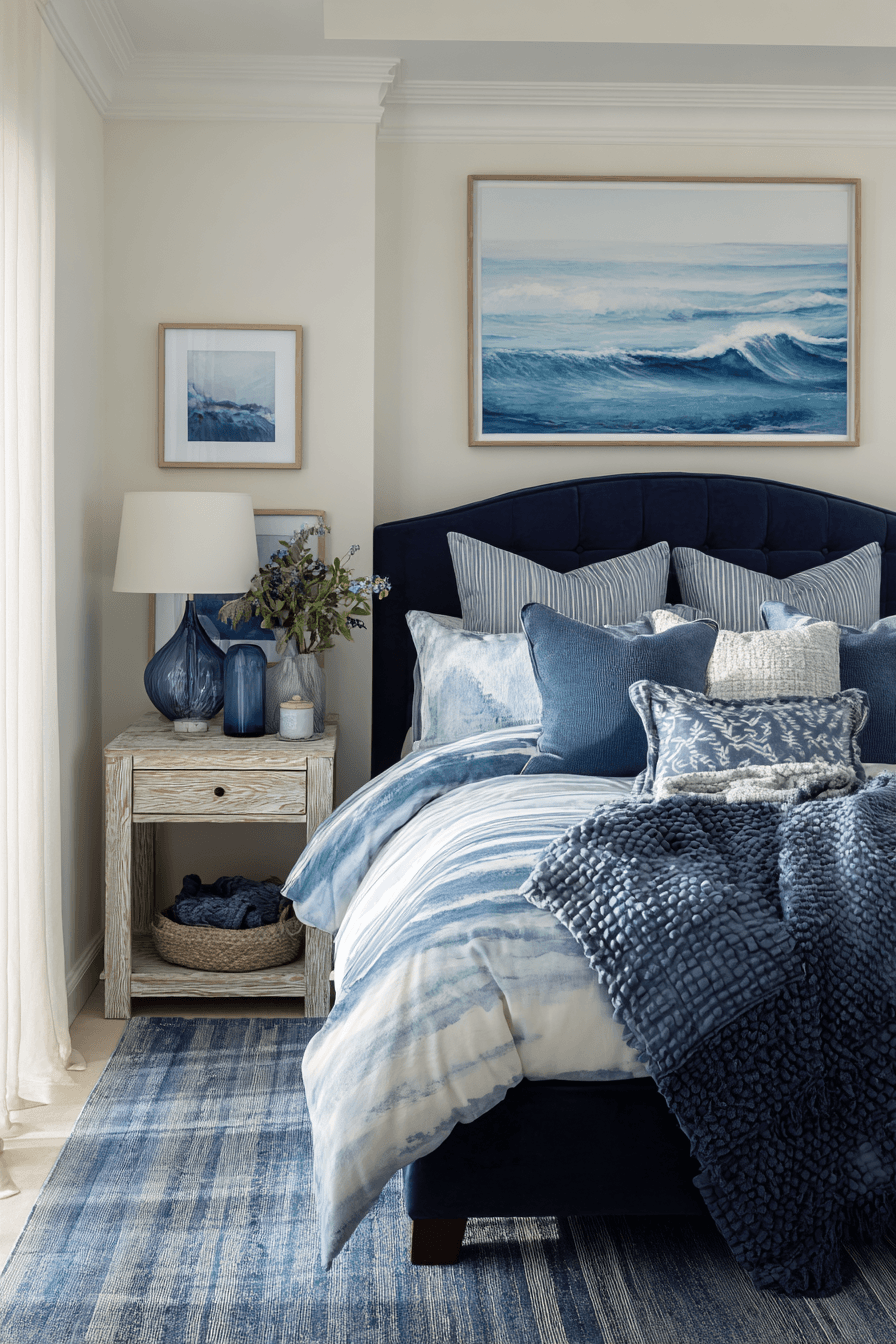 26 Beachy Bedroom Ideas That Will Transport You to the Coast