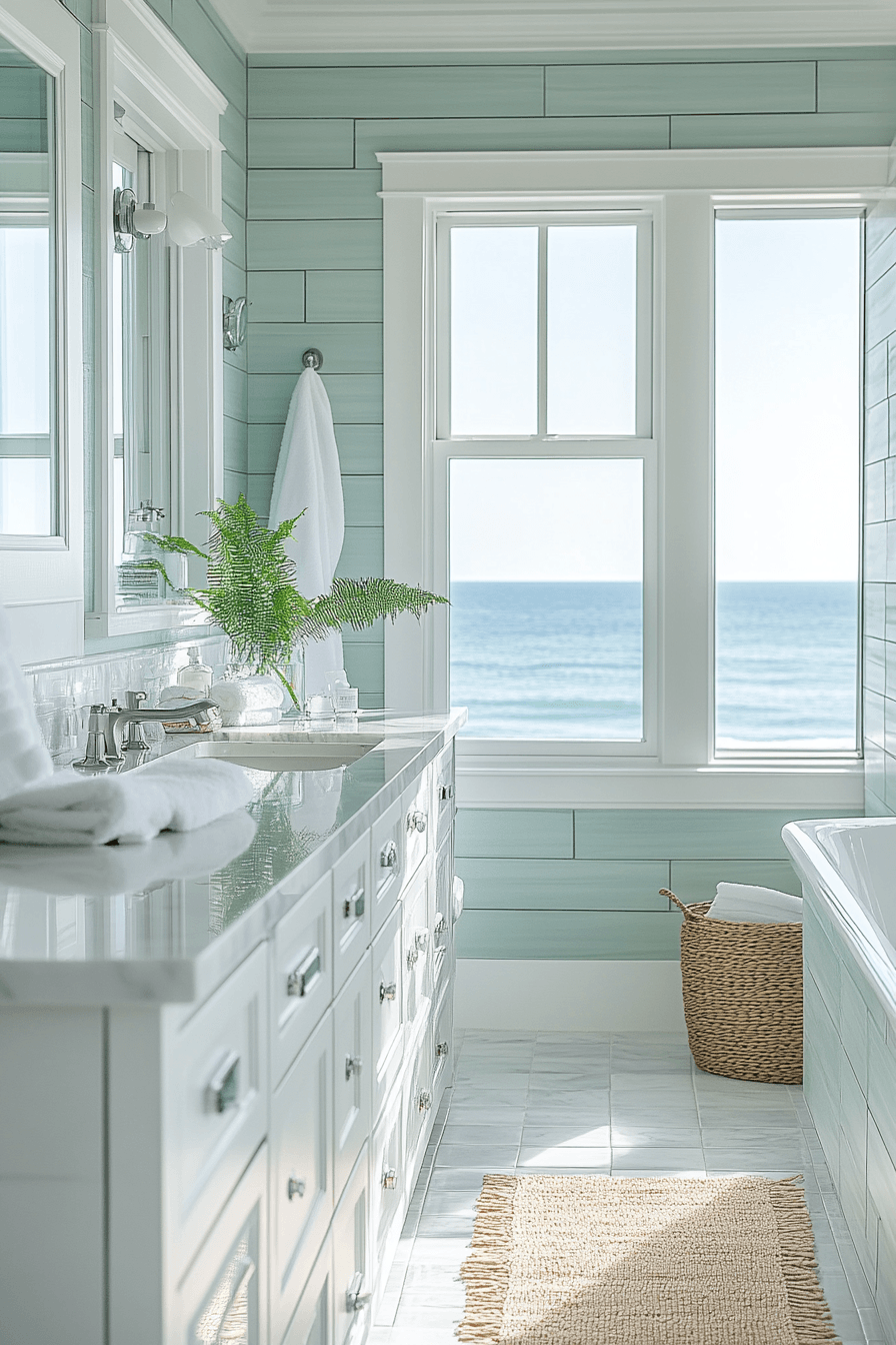 26 Seaside Bathroom Ideas for a Spa-Like Coastal Escape