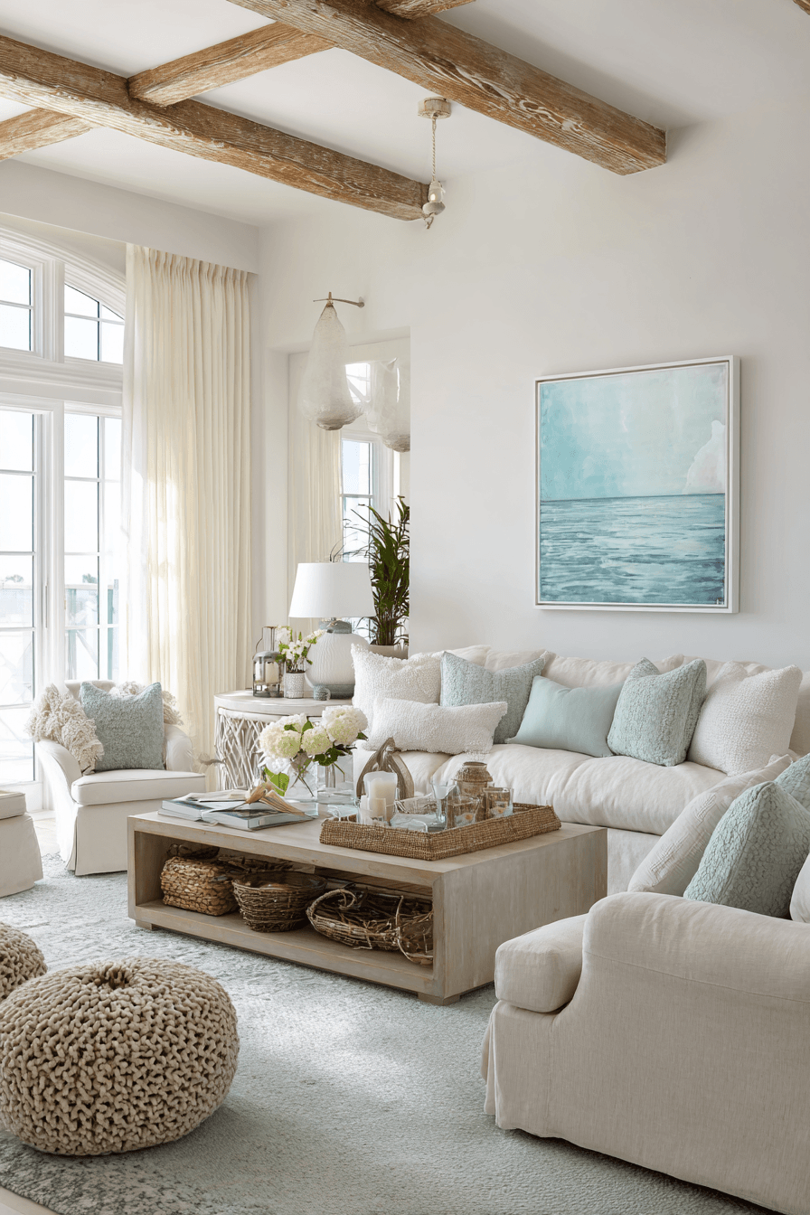 26 Beachy Home Decor Ideas for a Relaxed Coastal Atmosphere