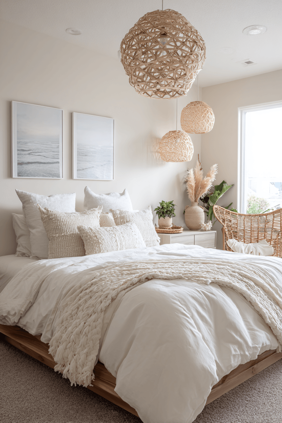 26 Beachy Boho Bedroom Ideas for a Dreamy Coastal Retreat
