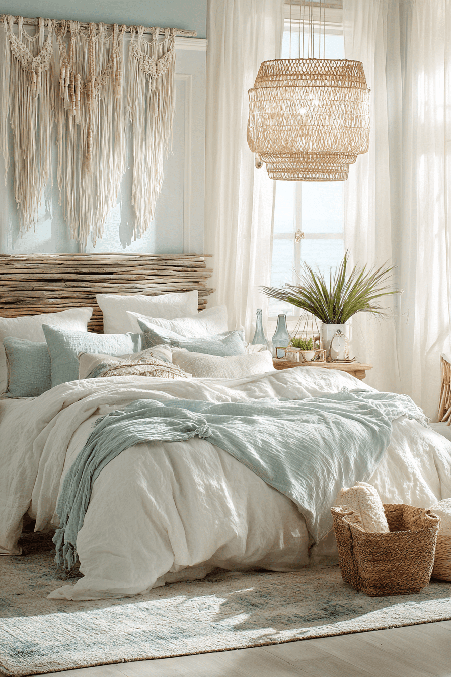 26 Beachy Boho Bedroom Ideas for a Dreamy Coastal Retreat