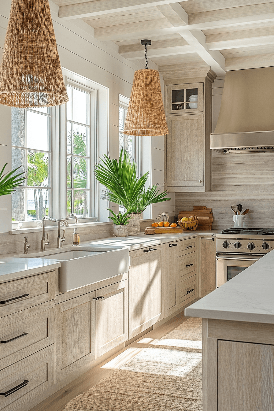 26 Seaside Kitchen Ideas for a Fresh Coastal Cooking Space