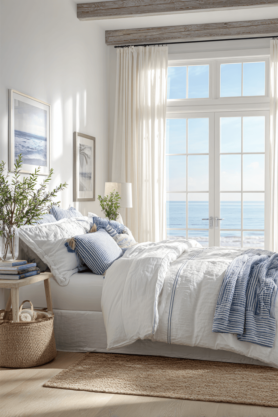 26 Seaside Bedroom Ideas for a Peaceful Coastal Retreat