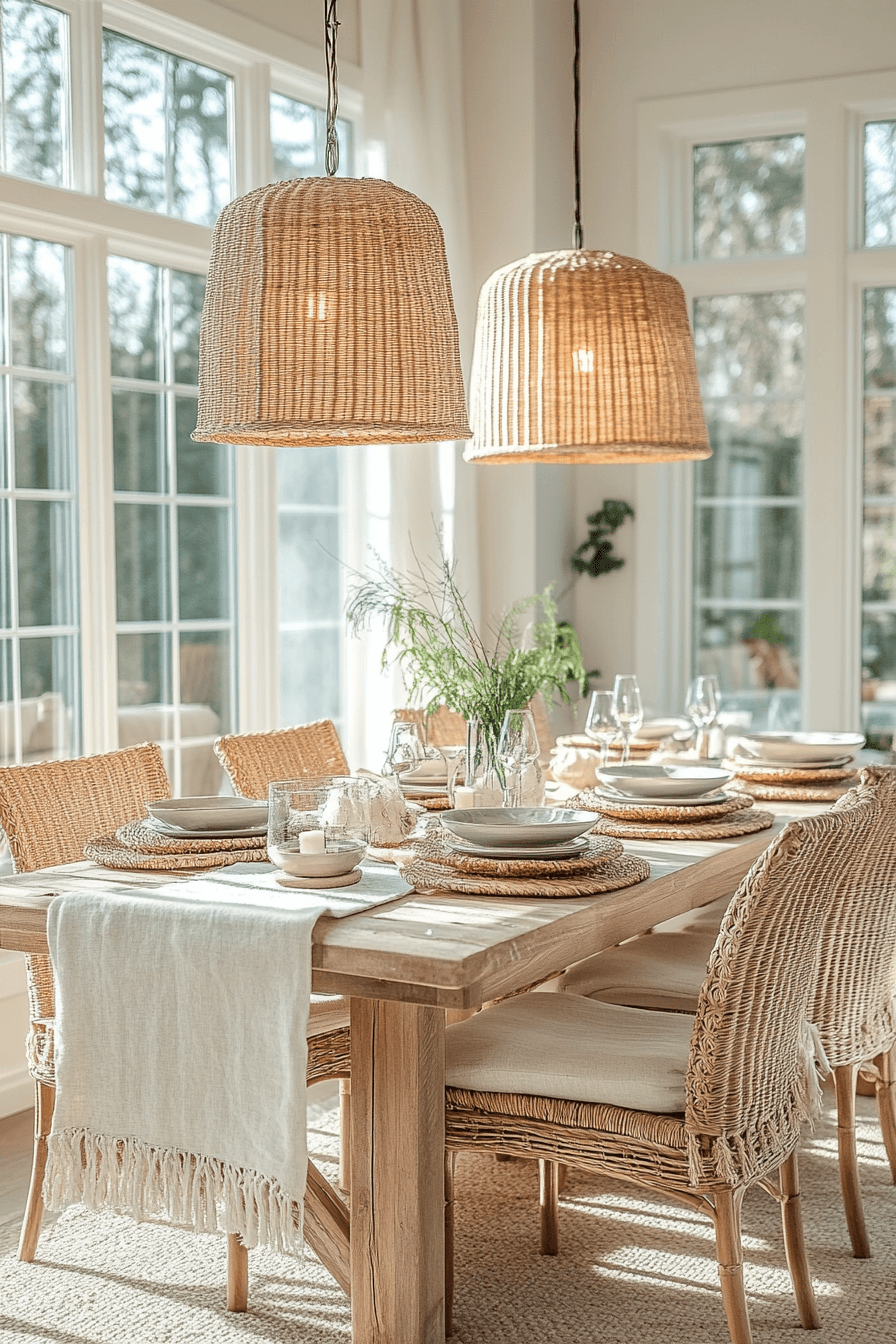 26 Beachy Dining Room Ideas for a Seaside Gathering Space