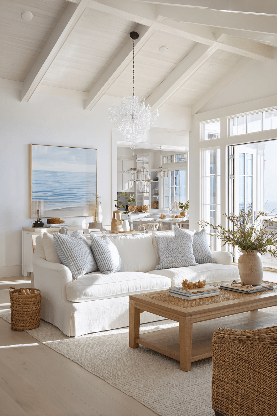 26 Seaside Living Room Ideas for a Relaxed Coastal Vibe