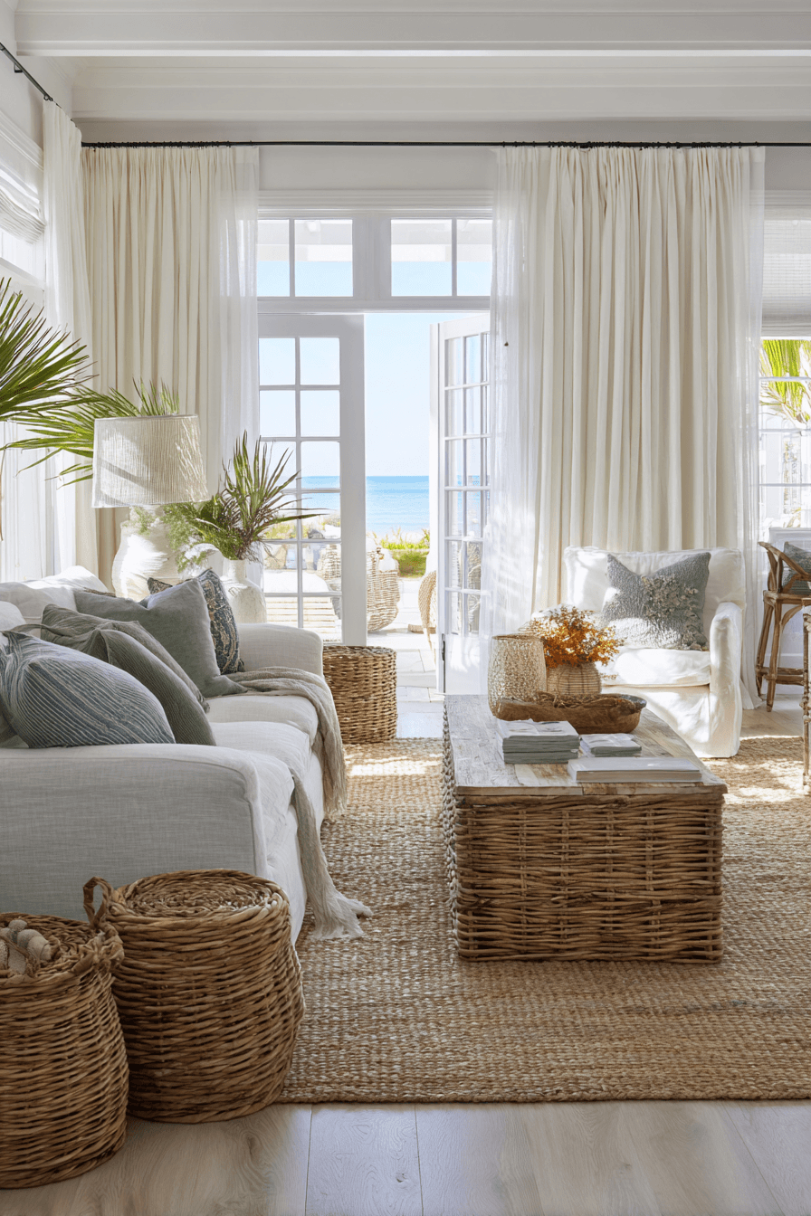 26 Beachy Home Decor Ideas for a Relaxed Coastal Atmosphere