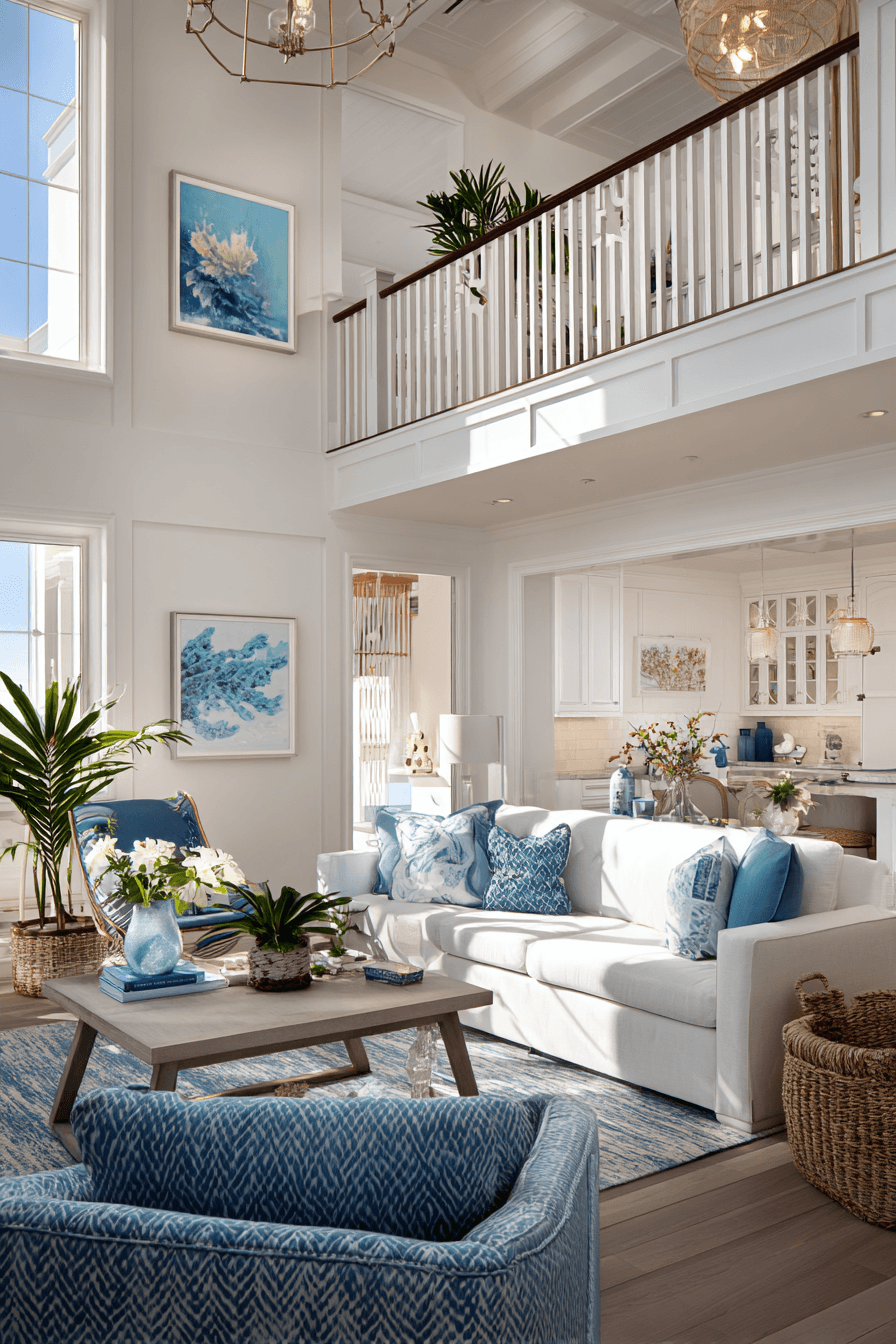 26 Seaside Living Room Ideas for a Relaxed Coastal Vibe