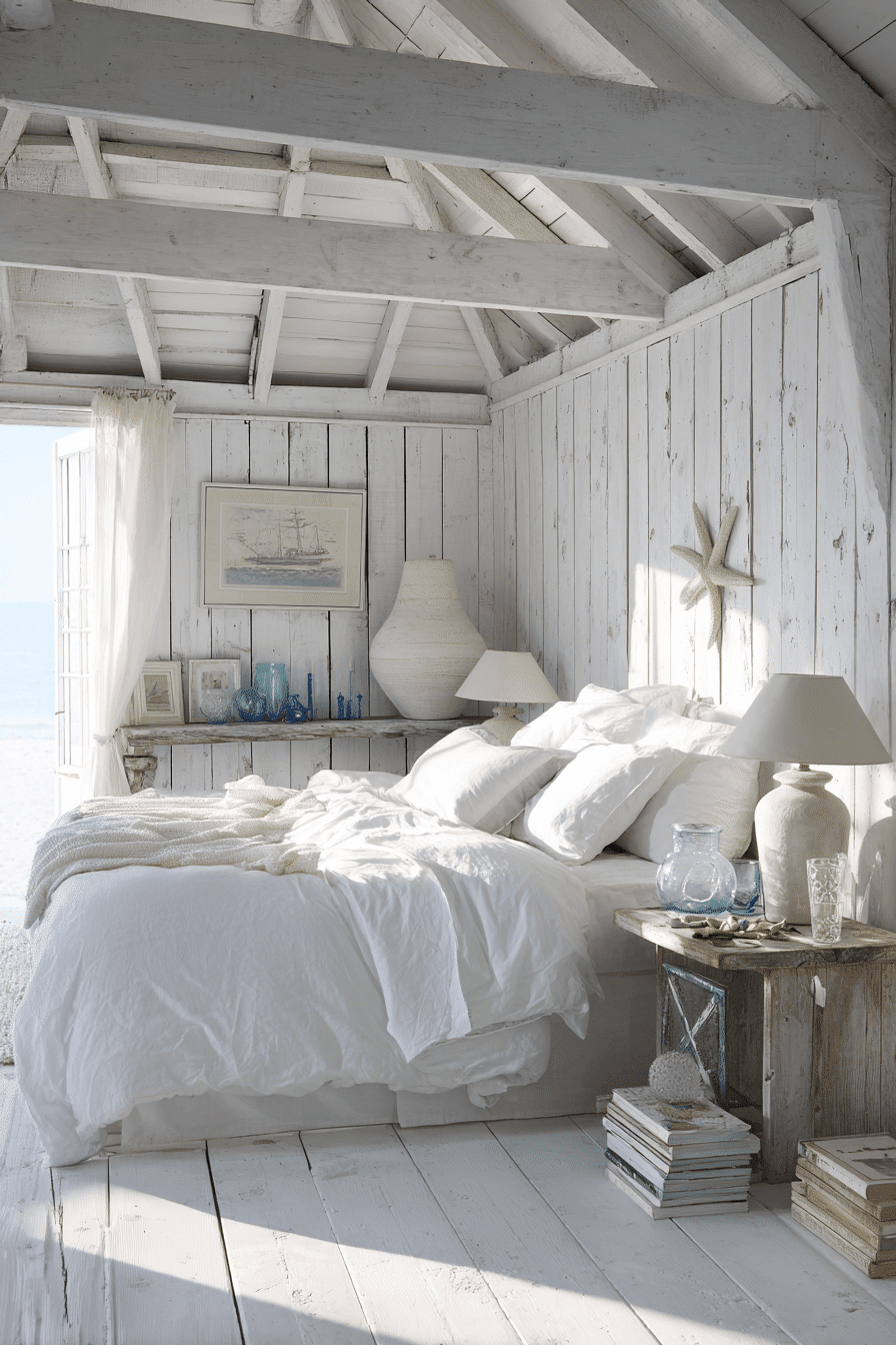 26 Beachy Bedroom Ideas That Will Transport You to the Coast