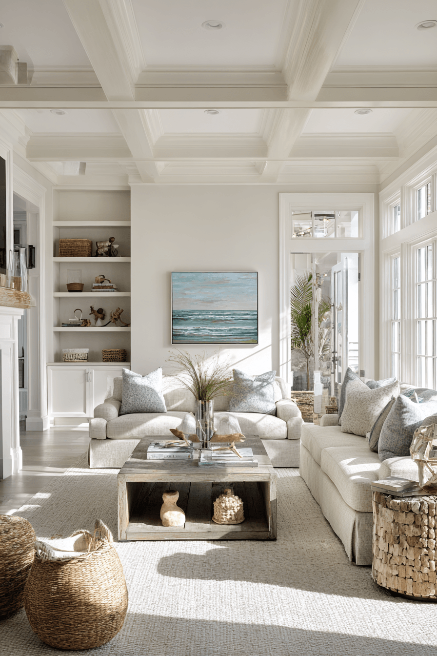 26 Seaside Living Room Ideas for a Relaxed Coastal Vibe