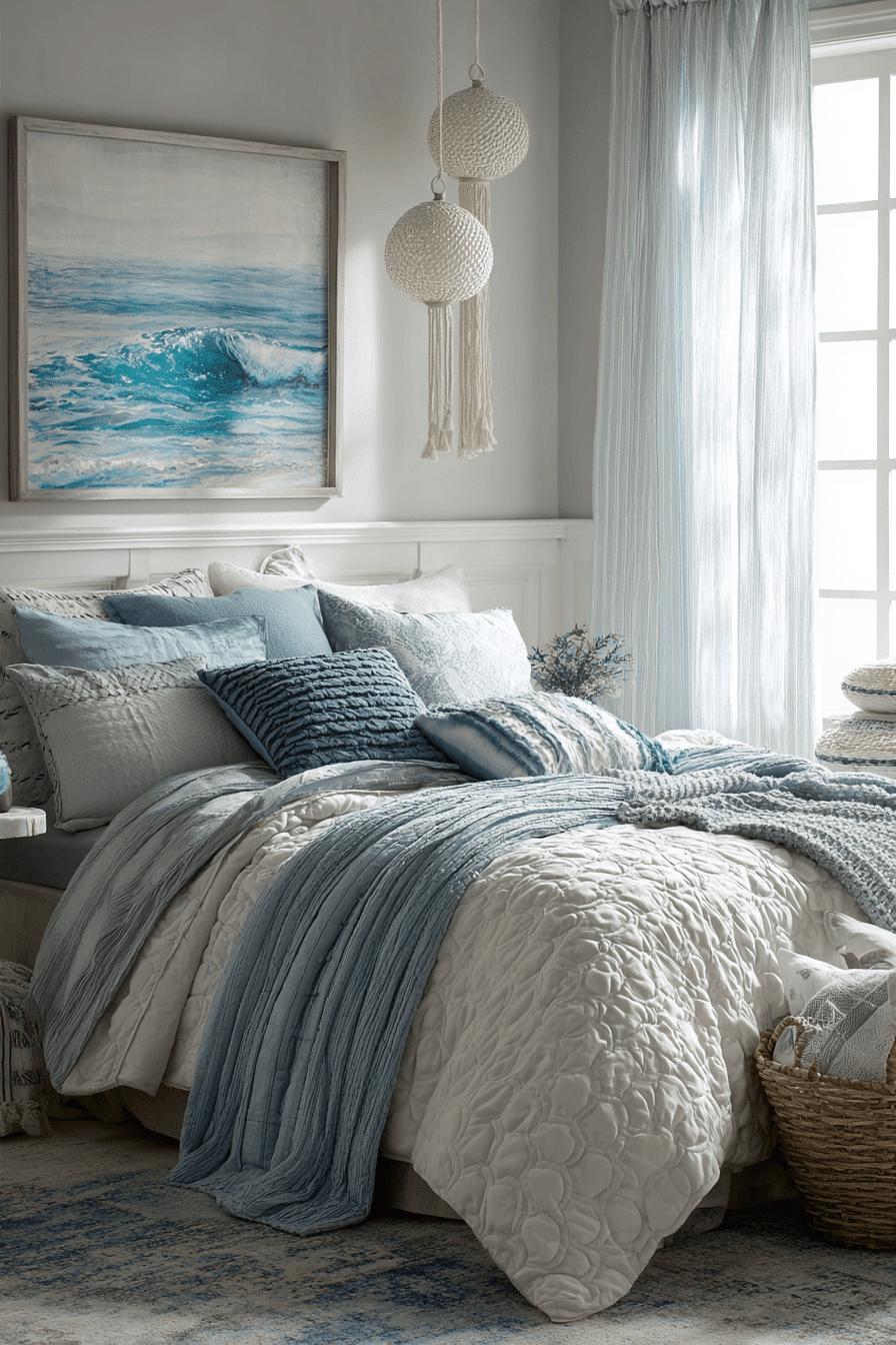 26 Beachy Bedroom Ideas That Will Transport You to the Coast