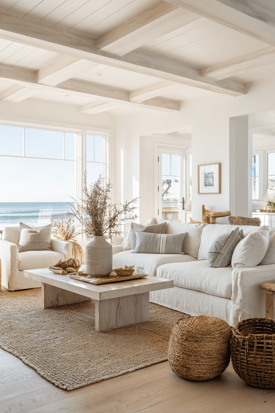 26 Beachy Home Decor Ideas for a Relaxed Coastal Atmosphere