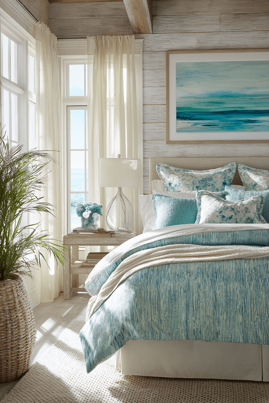 26 Seaside Bedroom Ideas for a Peaceful Coastal Retreat