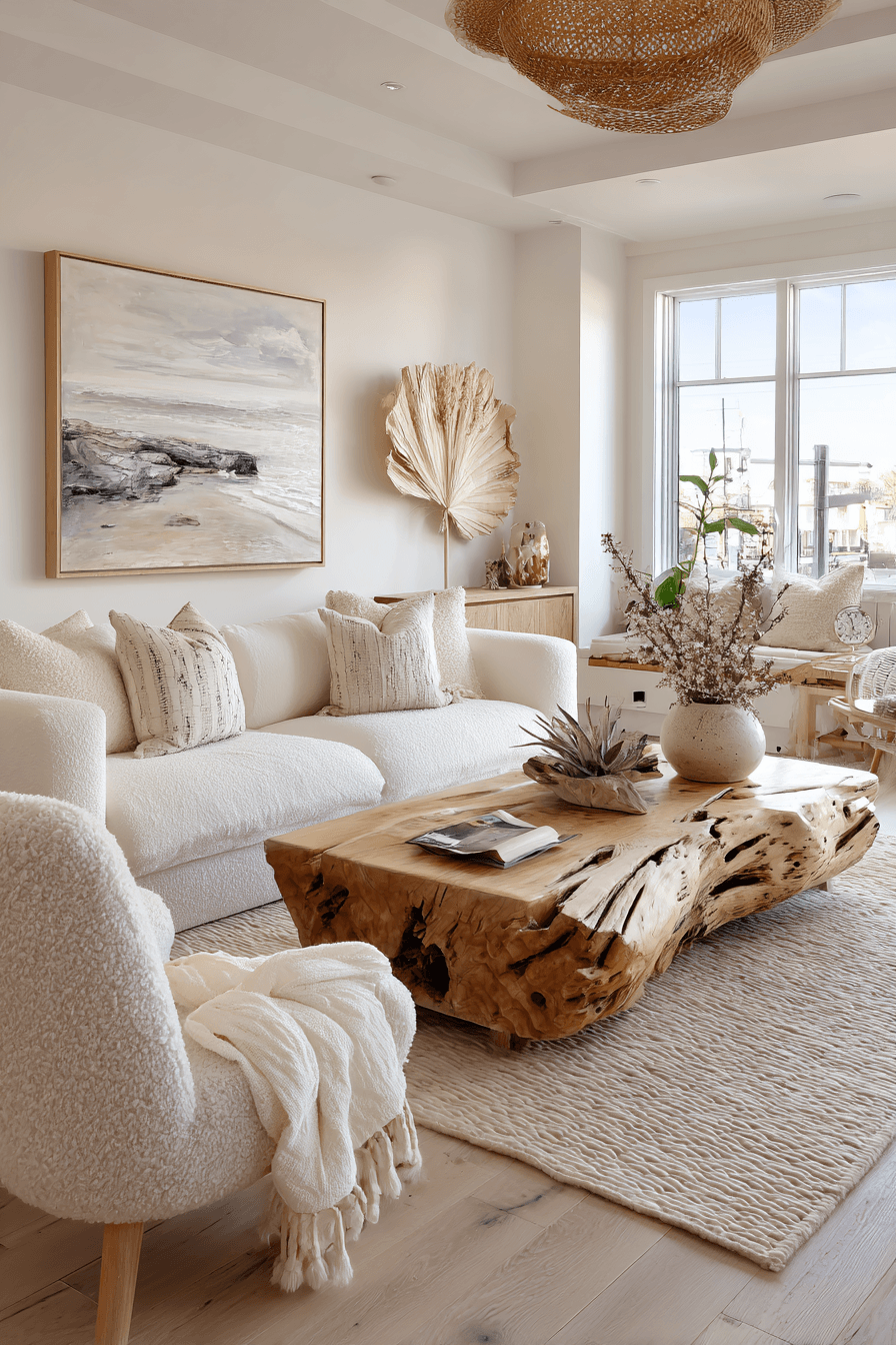26 Beachy Living Room Ideas for a Relaxed Coastal Vibe
