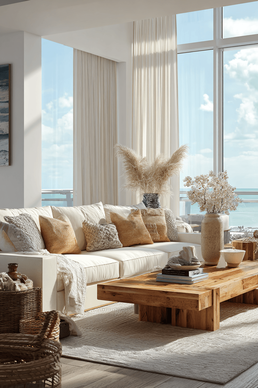 26 Seaside Living Room Ideas for a Relaxed Coastal Vibe