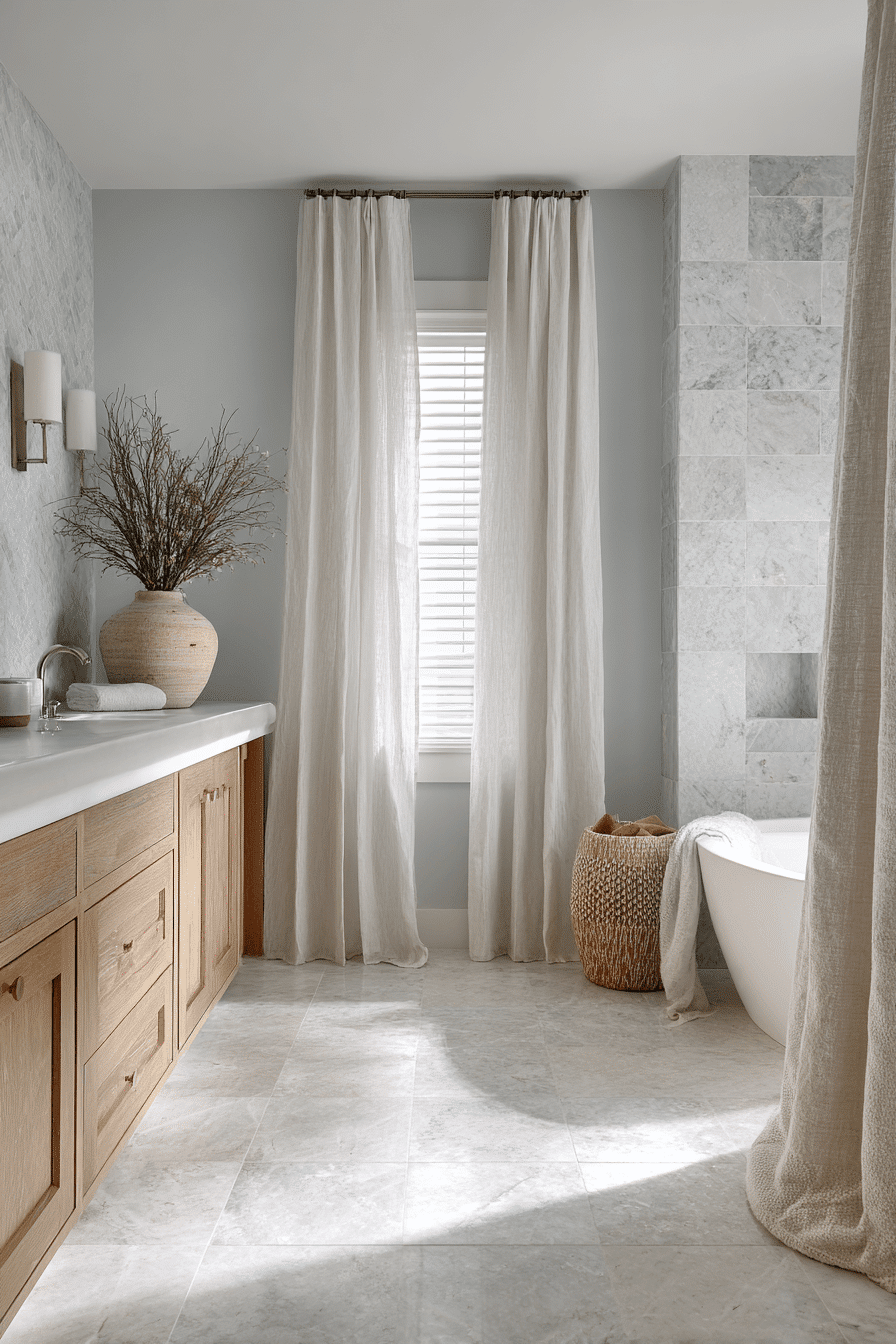 26 Beachy Bathroom Ideas That Create a Spa-Like Coastal Escape