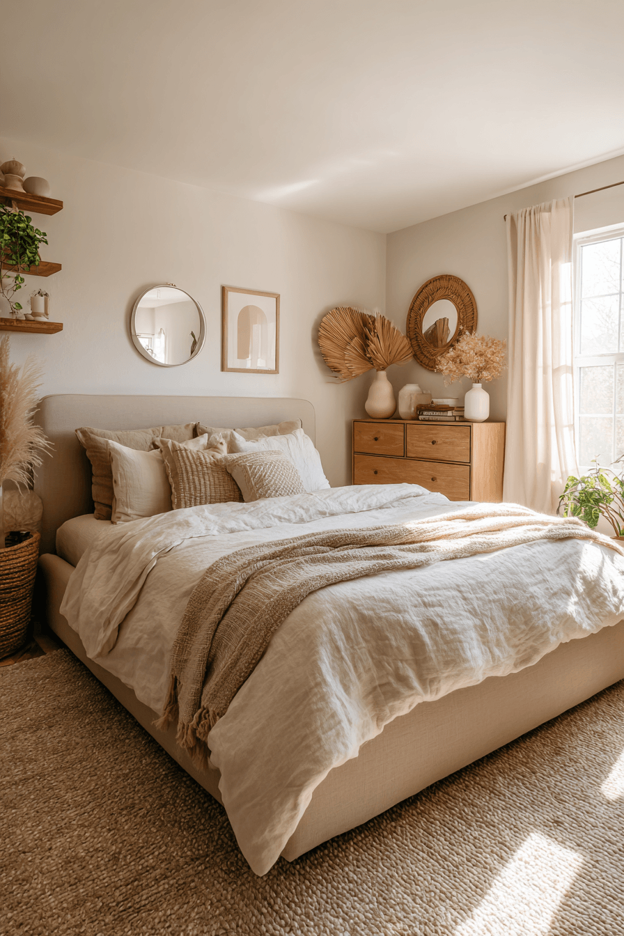 26 Beachy Boho Bedroom Ideas for a Dreamy Coastal Retreat