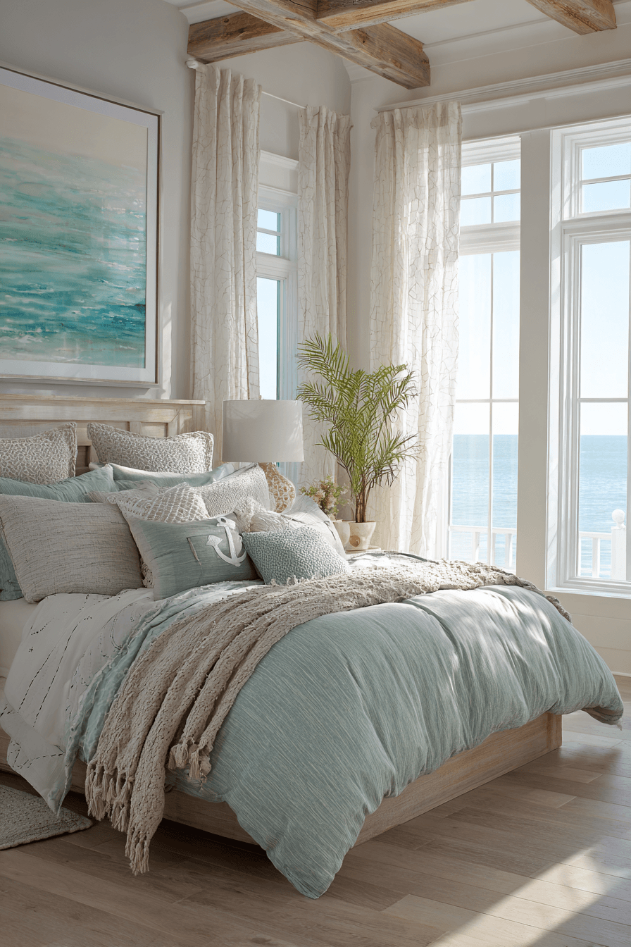 26 Seaside Bedroom Ideas for a Peaceful Coastal Retreat