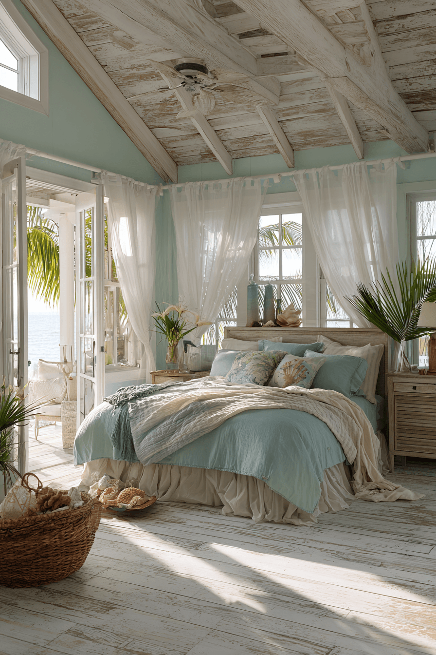 26 Beachy Bedroom Ideas That Will Transport You to the Coast