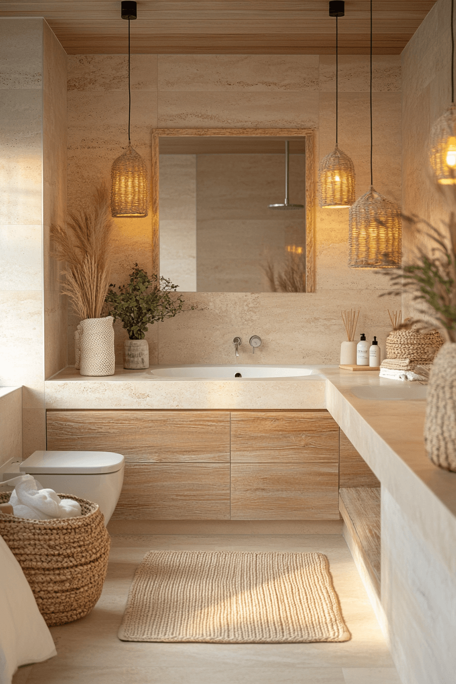 26 Seaside Bathroom Ideas for a Spa-Like Coastal Escape