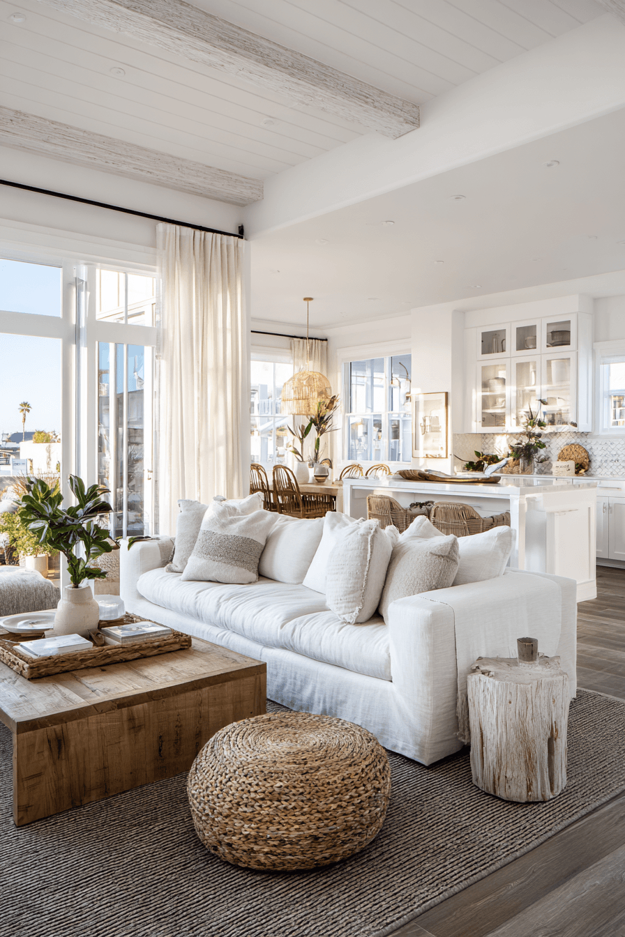 26 Beachy Home Decor Ideas for a Relaxed Coastal Atmosphere