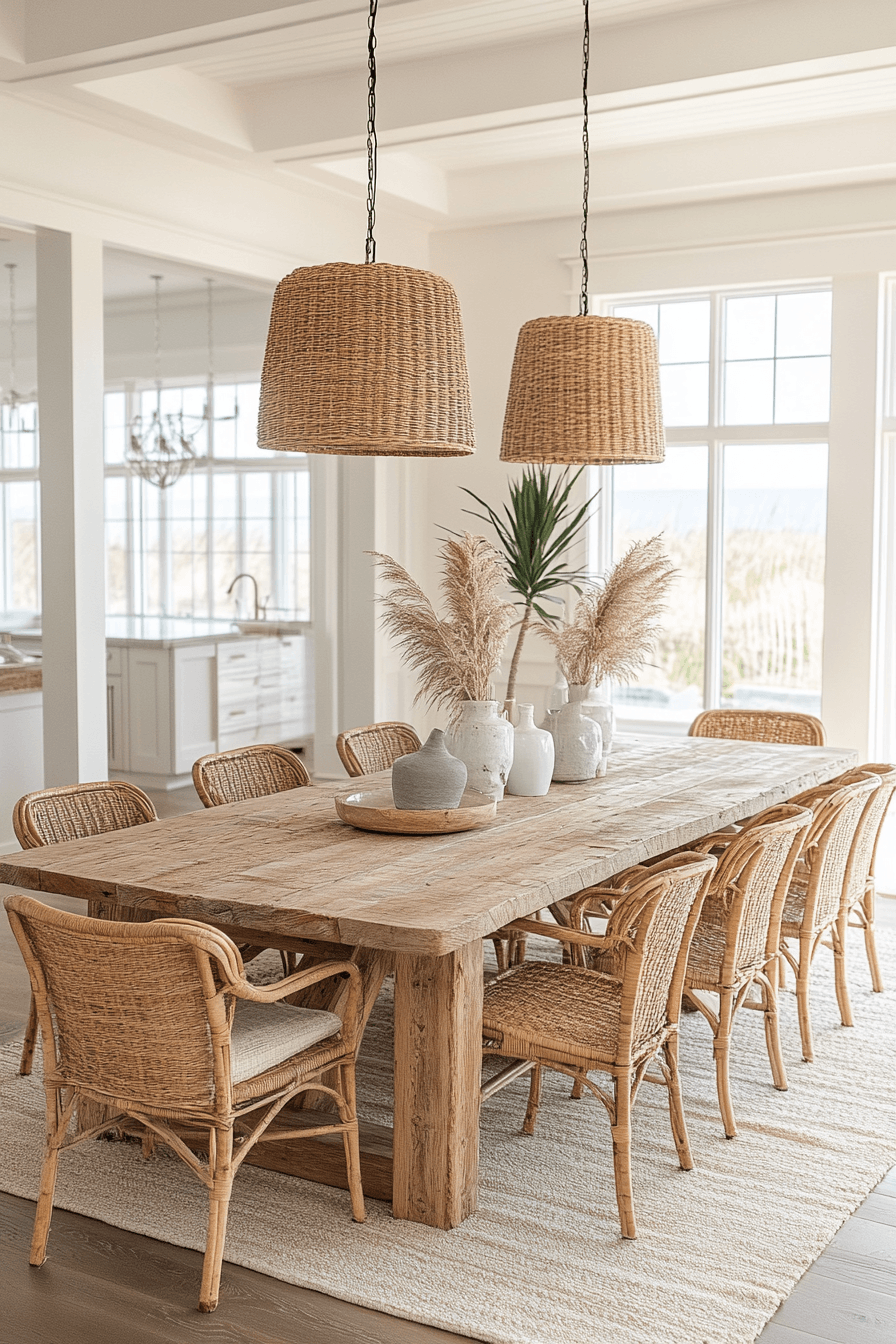 26 Beachy Dining Room Ideas for a Seaside Gathering Space
