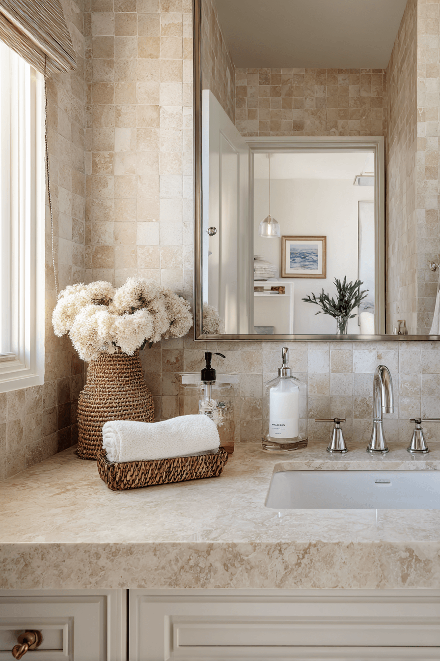 26 Seaside Bathroom Ideas for a Spa-Like Coastal Escape