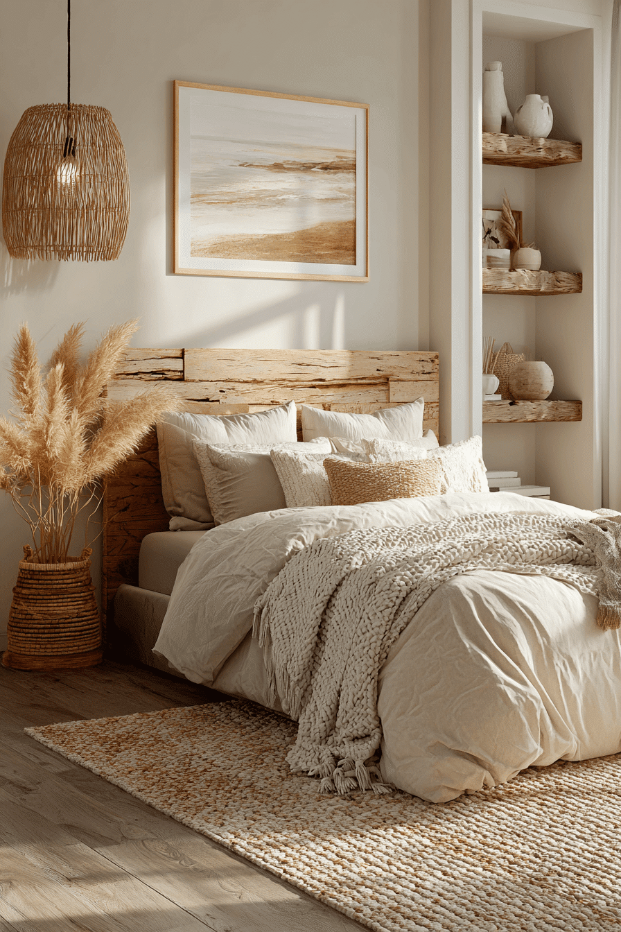 26 Beachy Boho Bedroom Ideas for a Dreamy Coastal Retreat